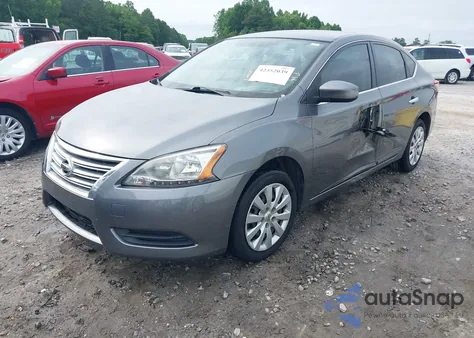 2015 Nissan Sentra S z USA, uszkodzony, nr VIN 3N1AB7AP7FY352190